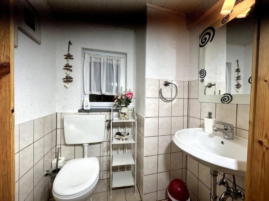 Rustikales Studio-Apartment Blockstube Im Haus Selma Großschönau Exterior foto